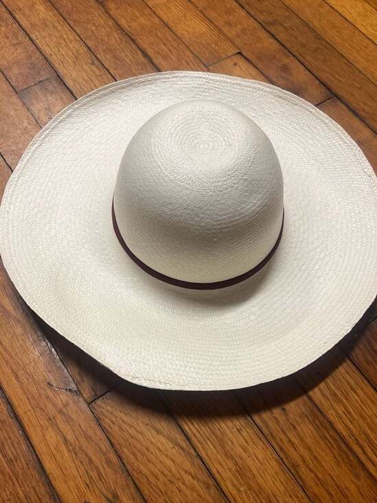 Montecristi Genuine Panama Hat Handwoven 100% Paja Toquilla Wide Brim Sun Hat main image 4